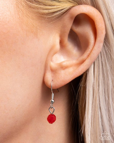 Pauline Match Necklace Red