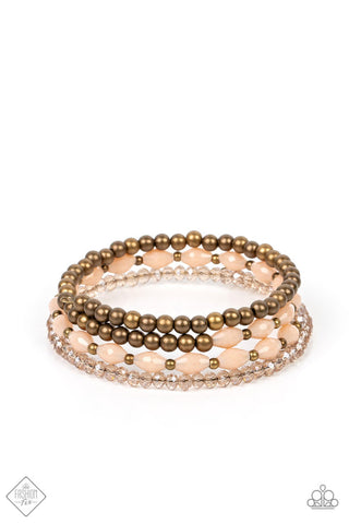 Paparazzi Celestial Chapter Brass Bracelet