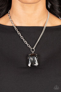 Paparazzi Instant Intimidation Silver Necklace