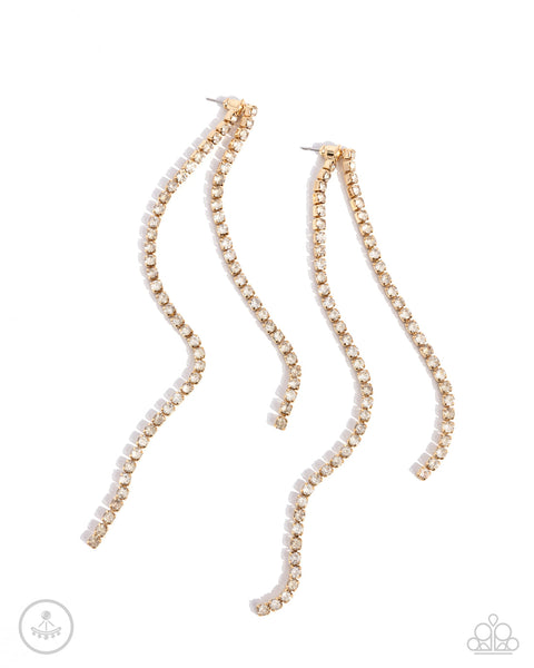 Paparazzi Elevated Elegance Gold Earrings