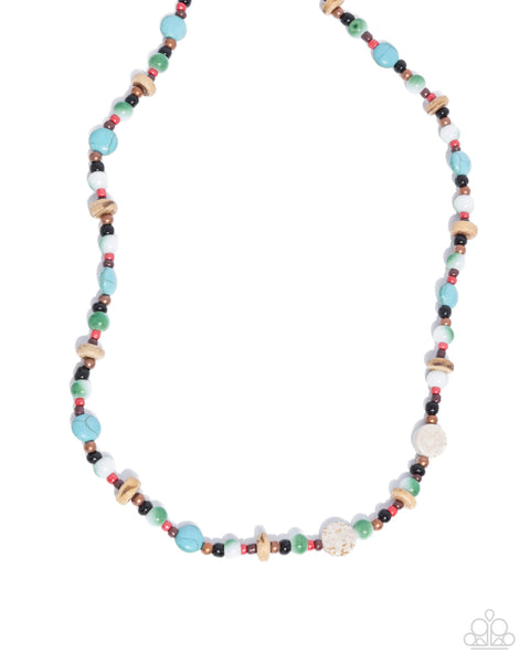 Paparazzi Urban Uniform Multi Necklace