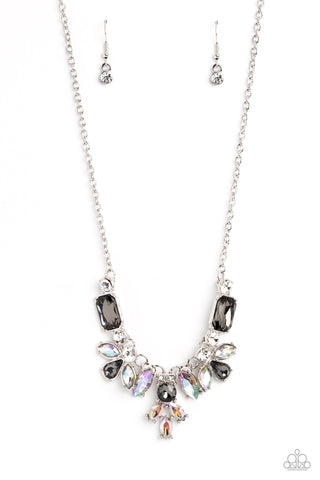 Paparazzi Prima Donna Dazzle - Silver Necklace