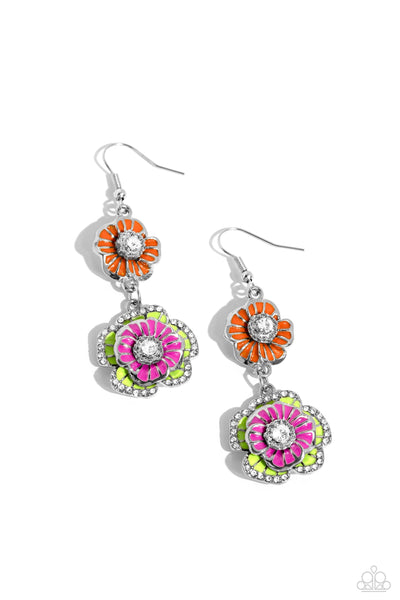 Paparazzi Intricate Impression - Multi Earrings