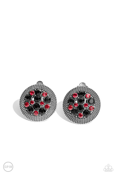 Paparazzi Stellar Status - Multi Clip on Earrings