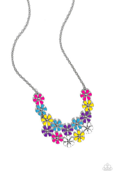 Paparazzi Floral Fever - Multi Necklace and Floral Fair - Multi Bracelet Set