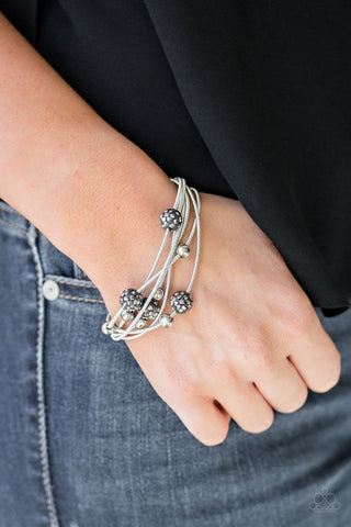 Paparazzi Marvelously Magnetic - Silver Bracelet