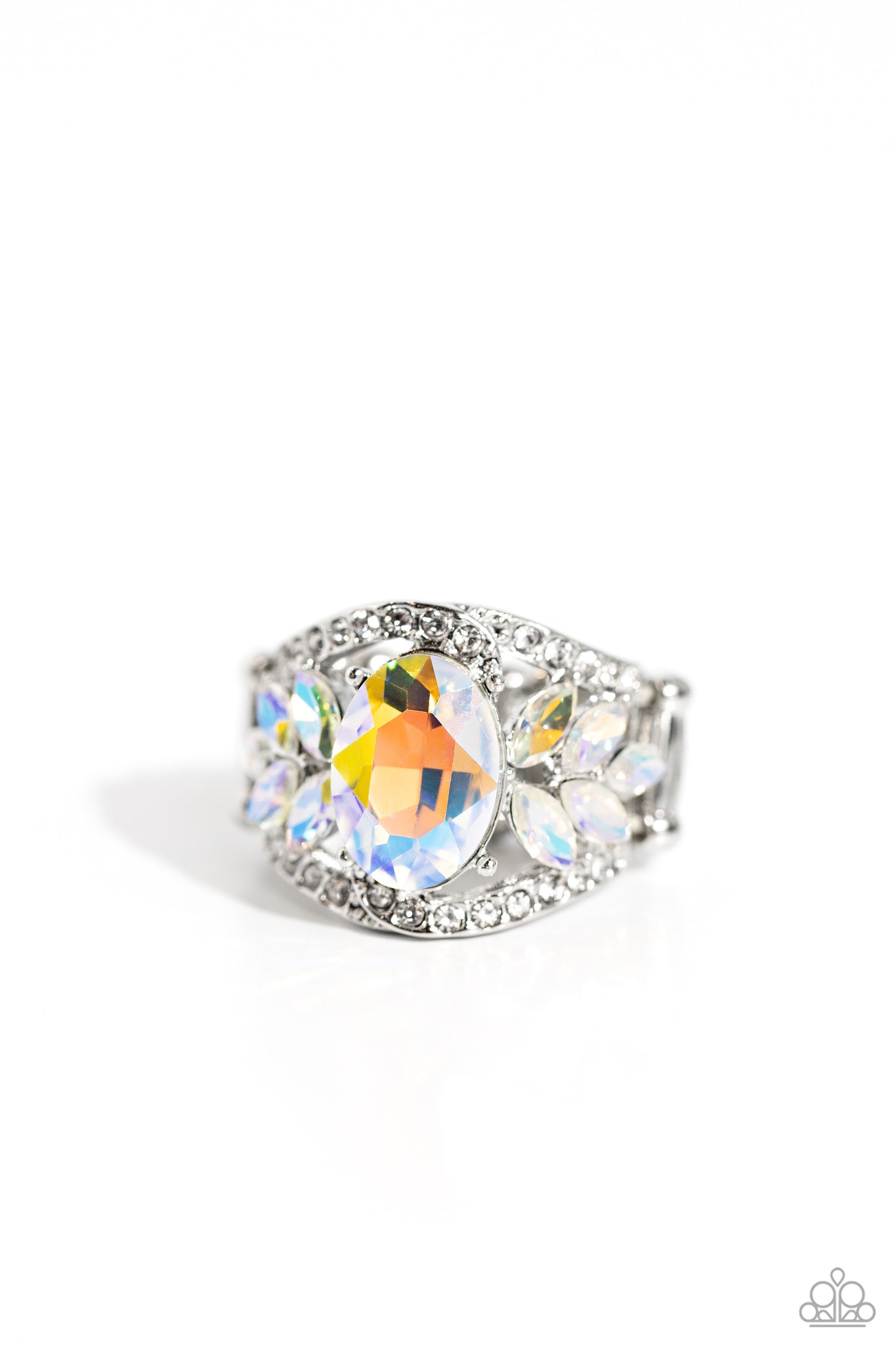 Paparazzi Cosmic Clique - Multi Iridescent Ring