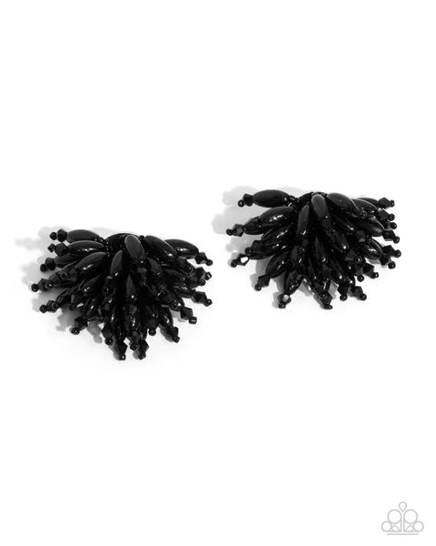 Paparazzi Sunset Shower Earrings Black