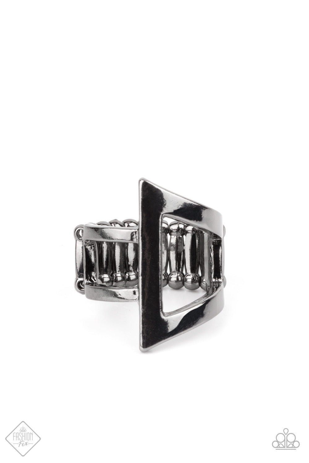 Paparazzi Rebel Edge - Black Ring