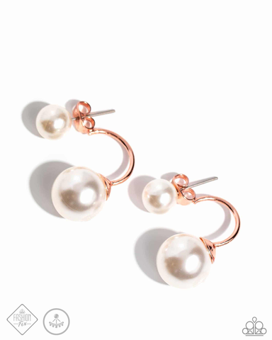 Paparazzi Daydreamy Dawn - Copper Earrings