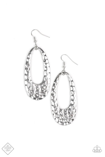 Paparazzi Artisan Abundance Silver Earrings