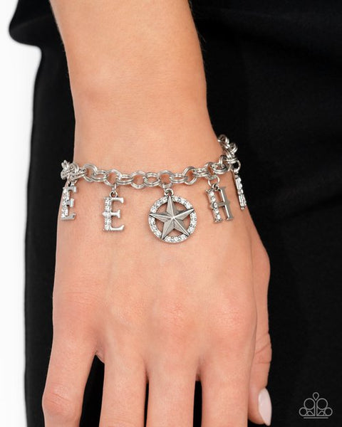 Paparazzi Yeehaw Yell Bracelet White