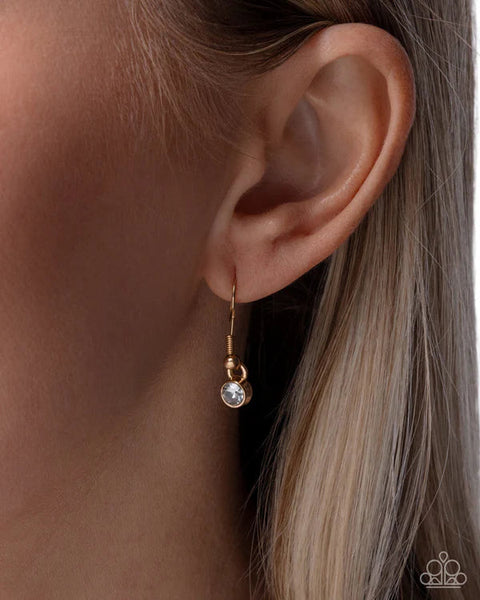 Paparazzi Captivating Construction Gold Necklace