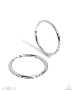 Paparazzi Surmounting Sheen Hoop Earrings