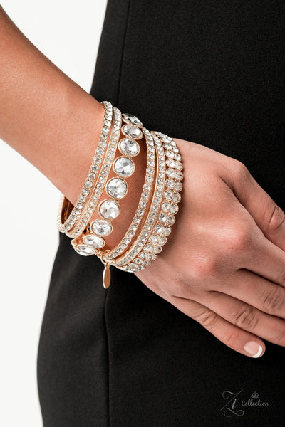 Paparazzi Future Fashionista Zi Bracelet Gold