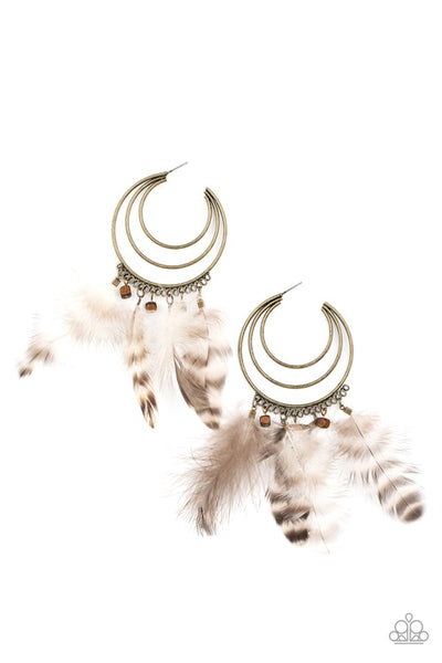 Paparazzi Freely Free Bird Earrings