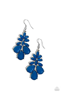 Paparazzi Fashionista Fiesta - Blue Earrings