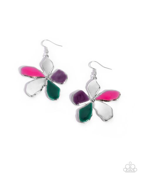 COMING SOON Paparazzi Painted Promotion - Multi Earrings