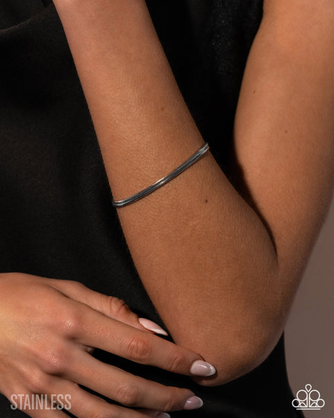 Paparazzi Sassy Sensei Bracelet Silver