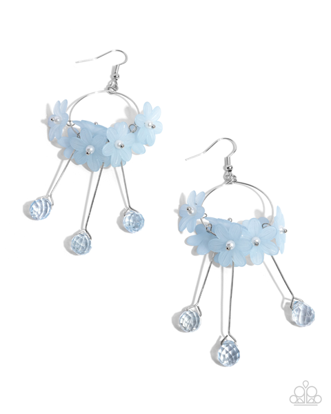 COMING SOON Paparazzi Whimsical Work - Blue Earrings