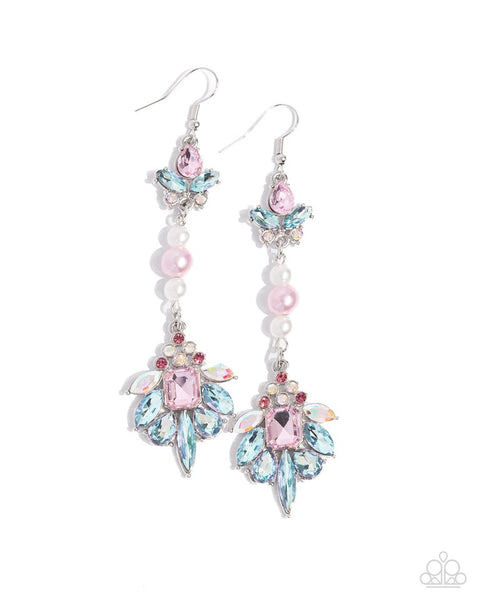 Paparazzi Considerable Captivation Earrings Pink