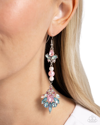 Paparazzi Considerable Captivation Earrings Pink