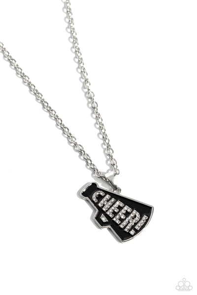 Paparazzi Cheer Champion - Black Necklace