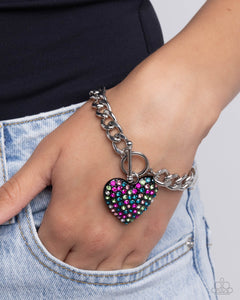 Paparazzi Enamored Elegance - Black Toggle Bracelet