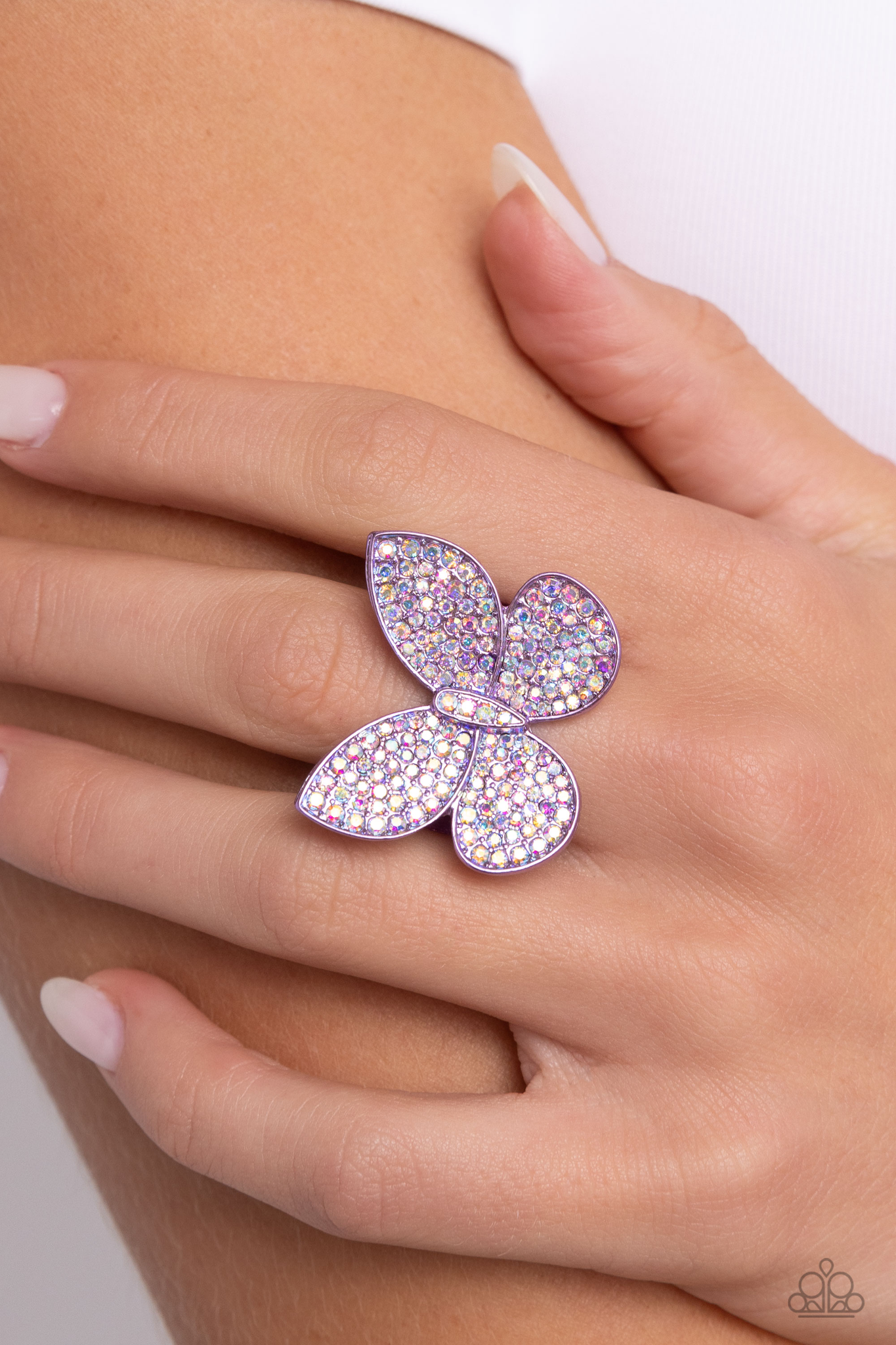 Paparazzi Aerial Ambassador - Purple Butterfly Ring