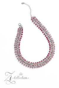 Paparazzi Flirtatious - Pink 2023 Zi Collection Necklace