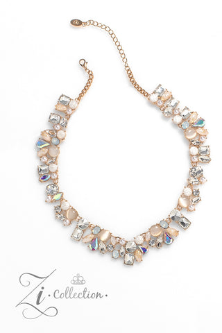 Paparazzi Enchanting - Gold 2022 Zi Collection Necklace