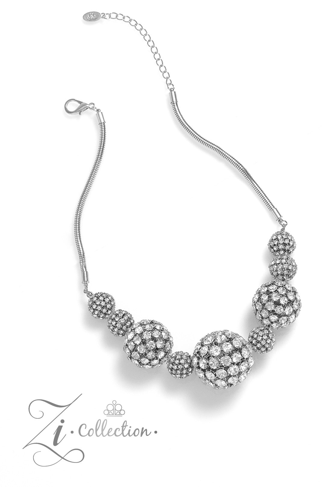 Paparazzi Undaunted - White 2023 Zi Collection Necklace