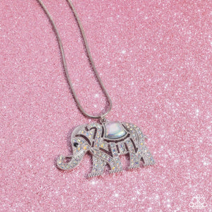 Paparazzi Unforgettable Shimmer - Multi Elephant Necklace