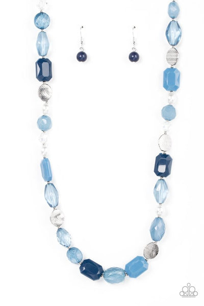 Paparazzi Nautical Sunset - Blue Multi Necklace