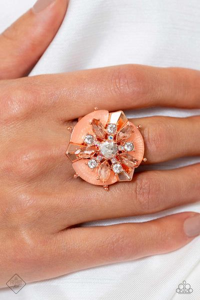 Paparazzi Soft-Hearted Salvage - Rose Gold Ring