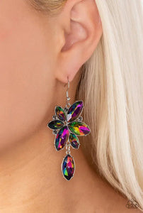 Paparazzi Radiant Retrospection Oil Spill Earrings