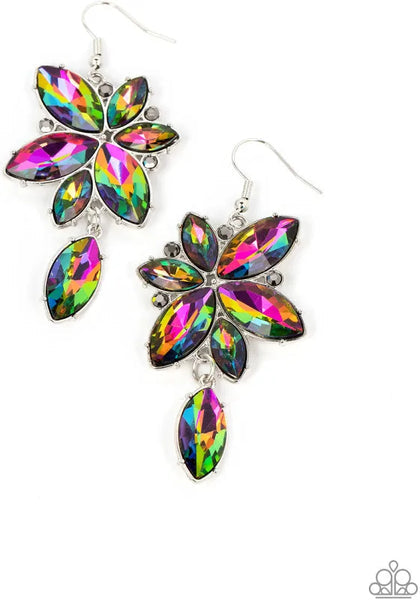 Paparazzi Radiant Retrospection Oil Spill Earrings