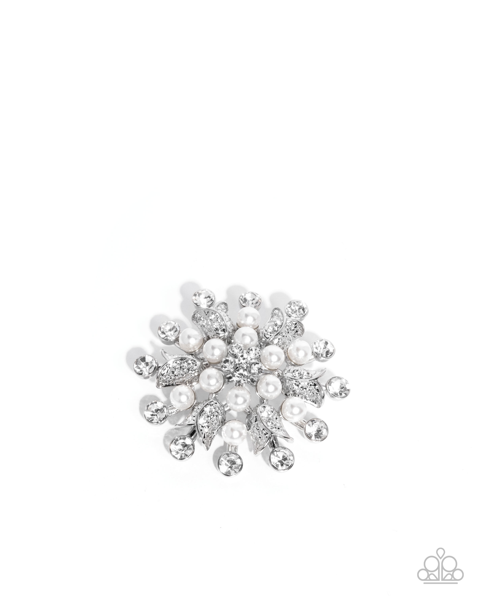 Paparazzi Pearly Prologue - White Brooch
