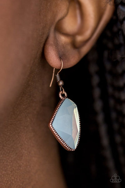 Paparazzi Mystic Mist - Copper Earrings