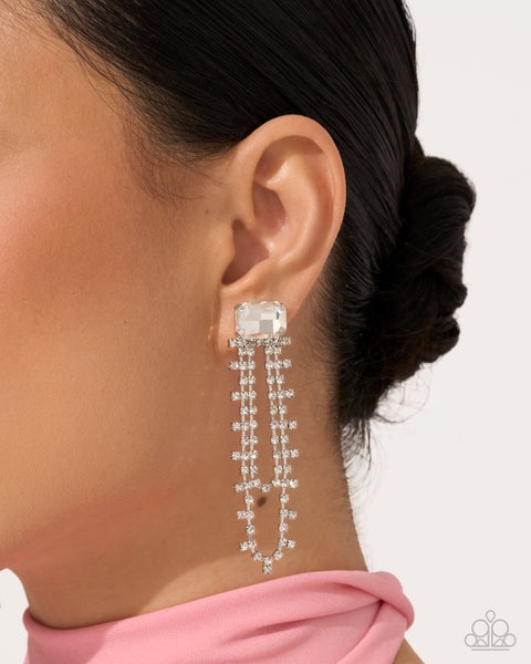 Paparazzi SHIMMER of Stars  Necklace & Balanced Birthright Post Earrings Set