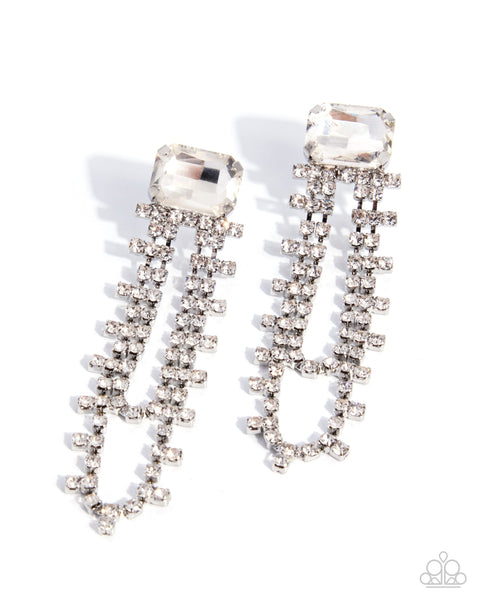 Paparazzi SHIMMER of Stars  Necklace & Balanced Birthright Post Earrings Set