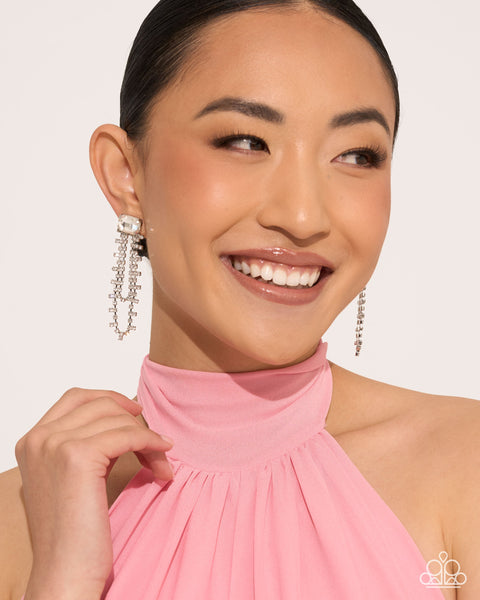 Paparazzi SHIMMER of Stars  Necklace & Balanced Birthright Post Earrings Set
