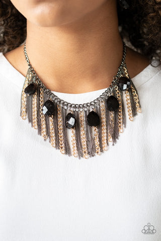 Paparazzi Vixen Conviction Multi Necklace