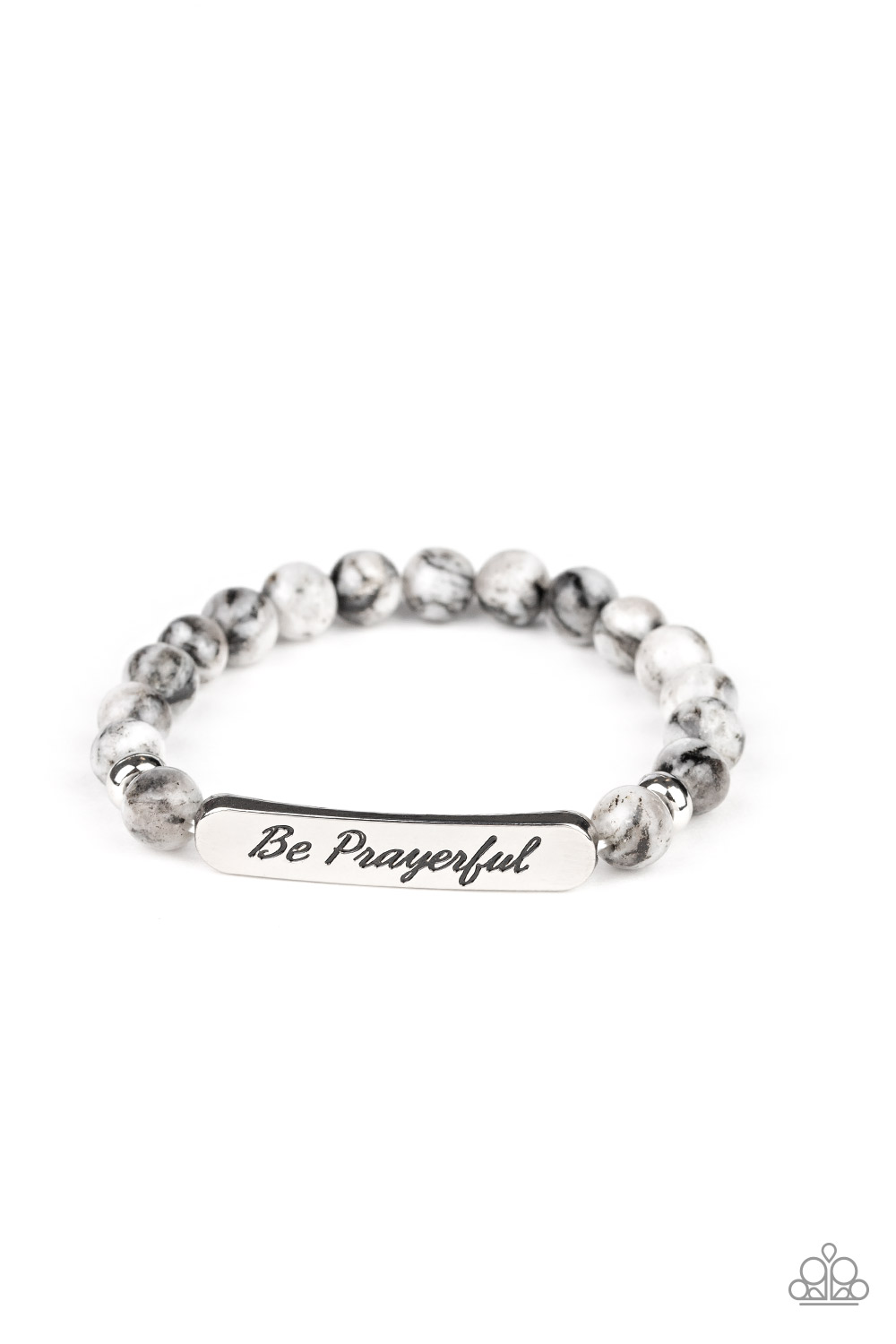 Paparazzi Be Prayerful - Black Bracelet