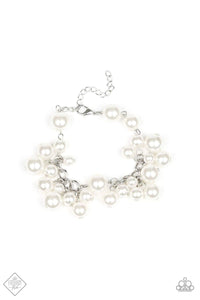 Paparazzi Girls In Pearls White Bracelet