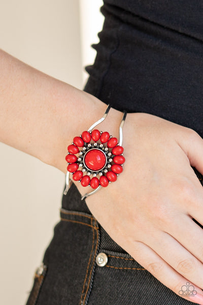 Paparazzi Posy Pop - Red Bracelet