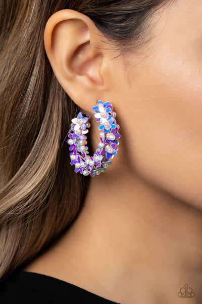 Paparazzi Fairy Fantasia - Purple Earrings