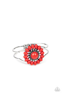 Paparazzi Posy Pop - Red Bracelet