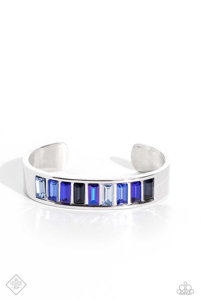 Paparazzi Practiced Poise - Blue Cuff Bracelet