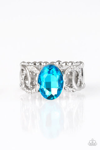 Paparazzi Supreme Bling - Blue Ring